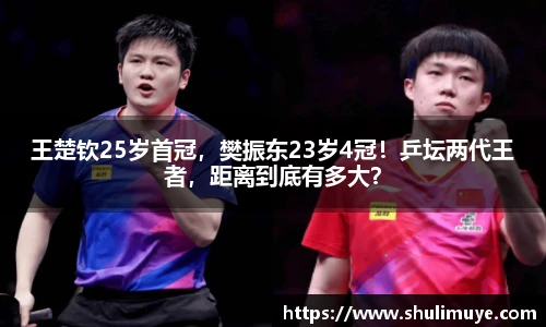 王楚钦25岁首冠，樊振东23岁4冠！乒坛两代王者，距离到底有多大？